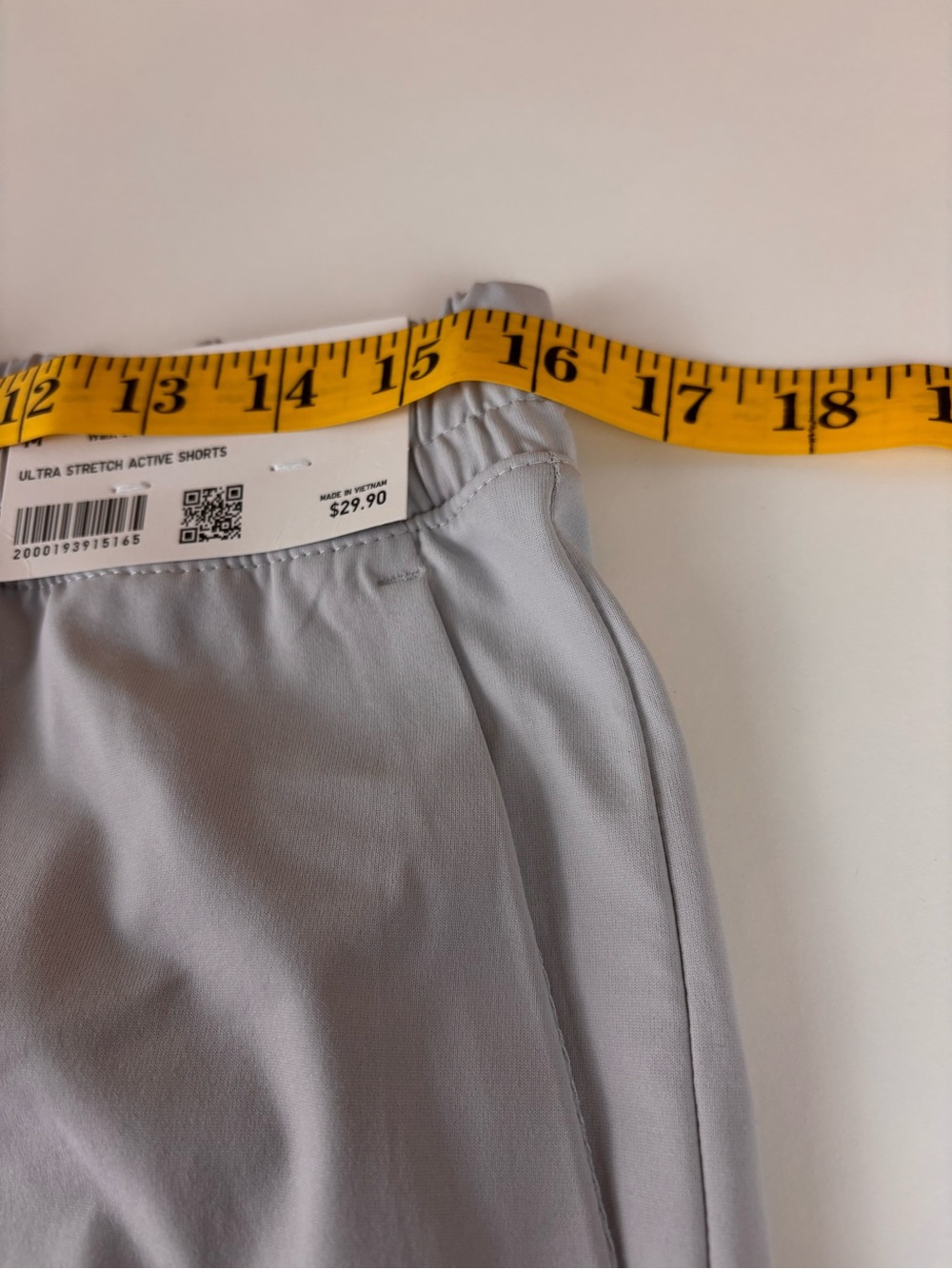 uniqlo Men stretch active shorts Light Gray Athletic Shorts - Picture 13 of 17